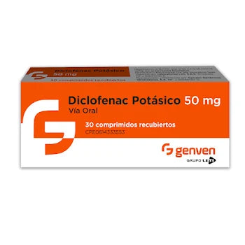 Diclofenac Potasico Genven 50 mg