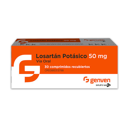 Losartán Potásico 50 mg Genven