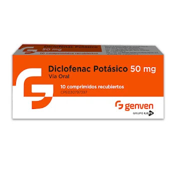 Diclofenac Potasico Genven 50 mg