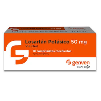 Losartán Potásico 50 mg Genven